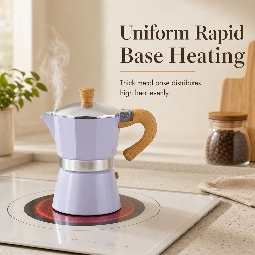 Classic Italian Moka Pot for Home Use