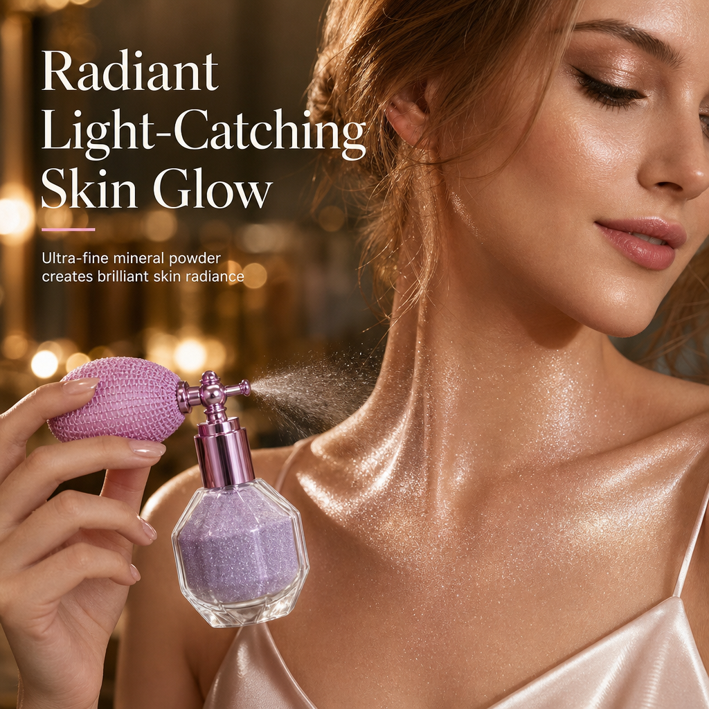 Add Sparkle Instantly! Vintage Body Shimmer Glitter Spray