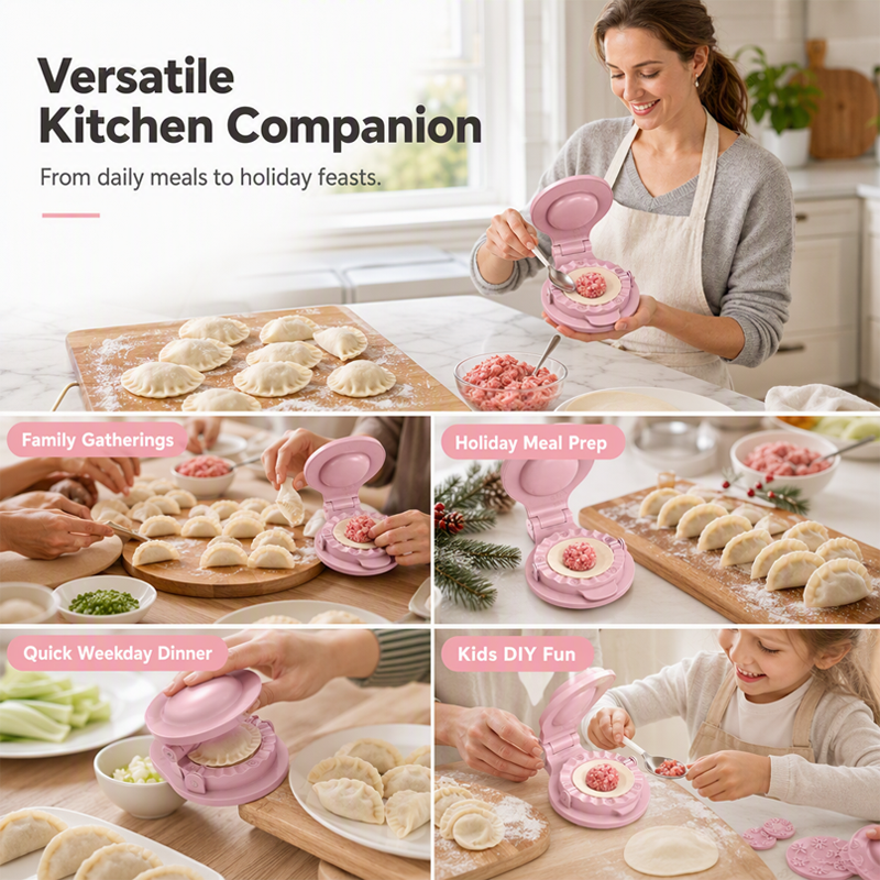 🥟 2-in-1 Dumpling Maker Press | Easy Prep