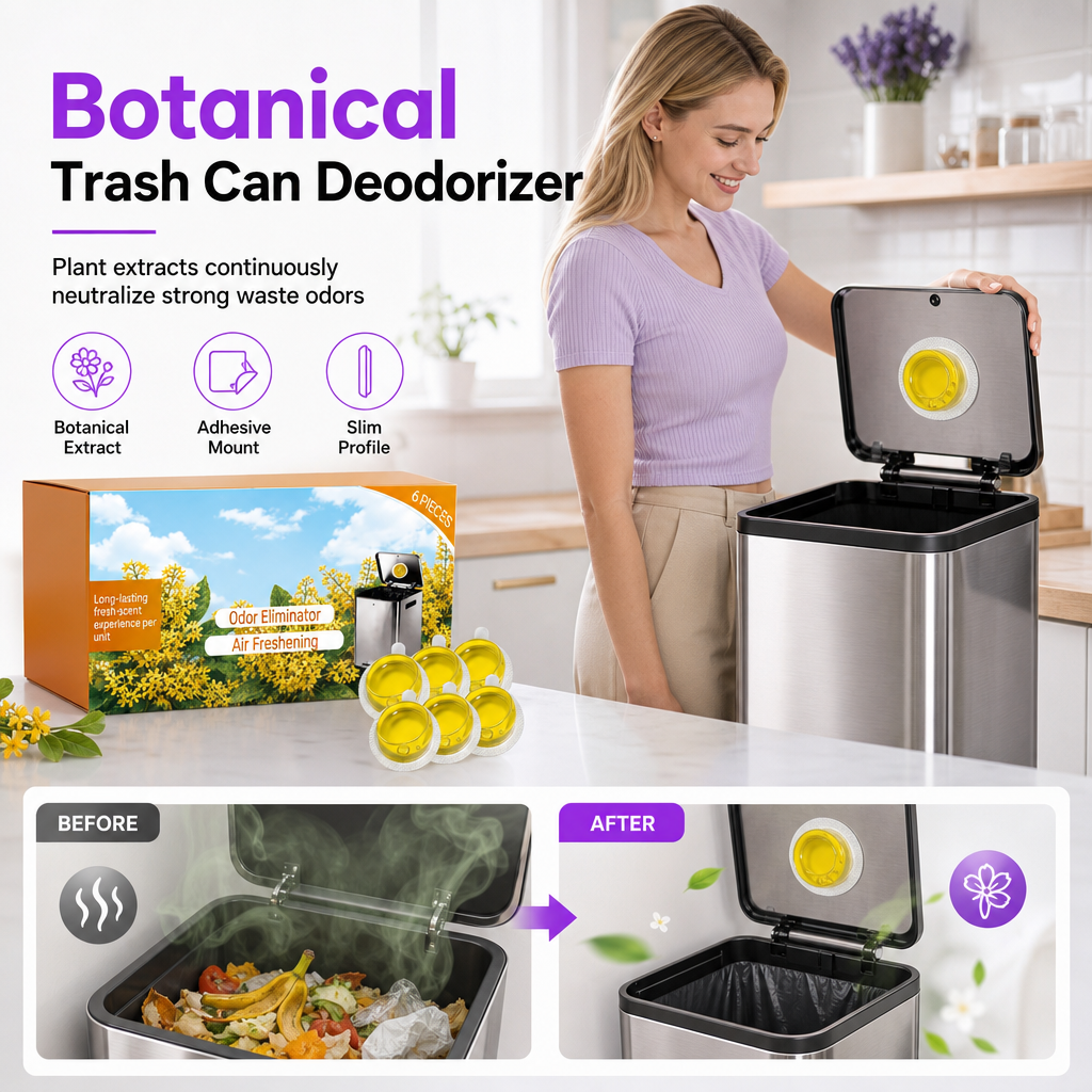 Trash Can Deodorizer Gentle Odor Eliminator