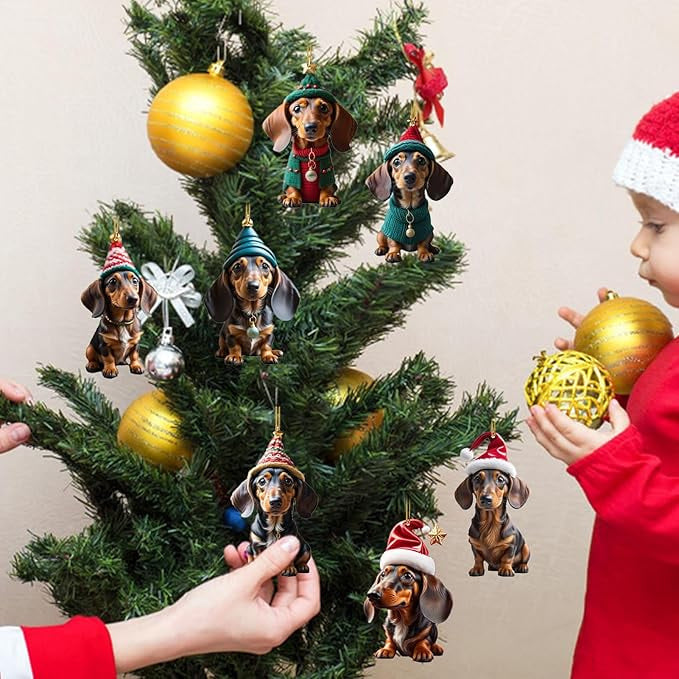 🎄🎁Christmas Sale! 🐕 Puppy-Shaped Christmas Tree Ornaments