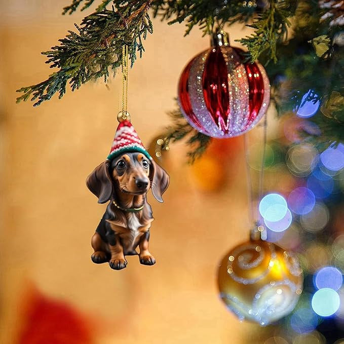 🎄🎁Christmas Sale! 🐕 Puppy-Shaped Christmas Tree Ornaments