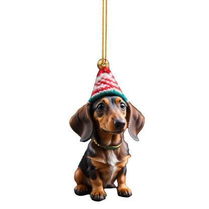 🎄🎁Christmas Sale! 🐕 Puppy-Shaped Christmas Tree Ornaments