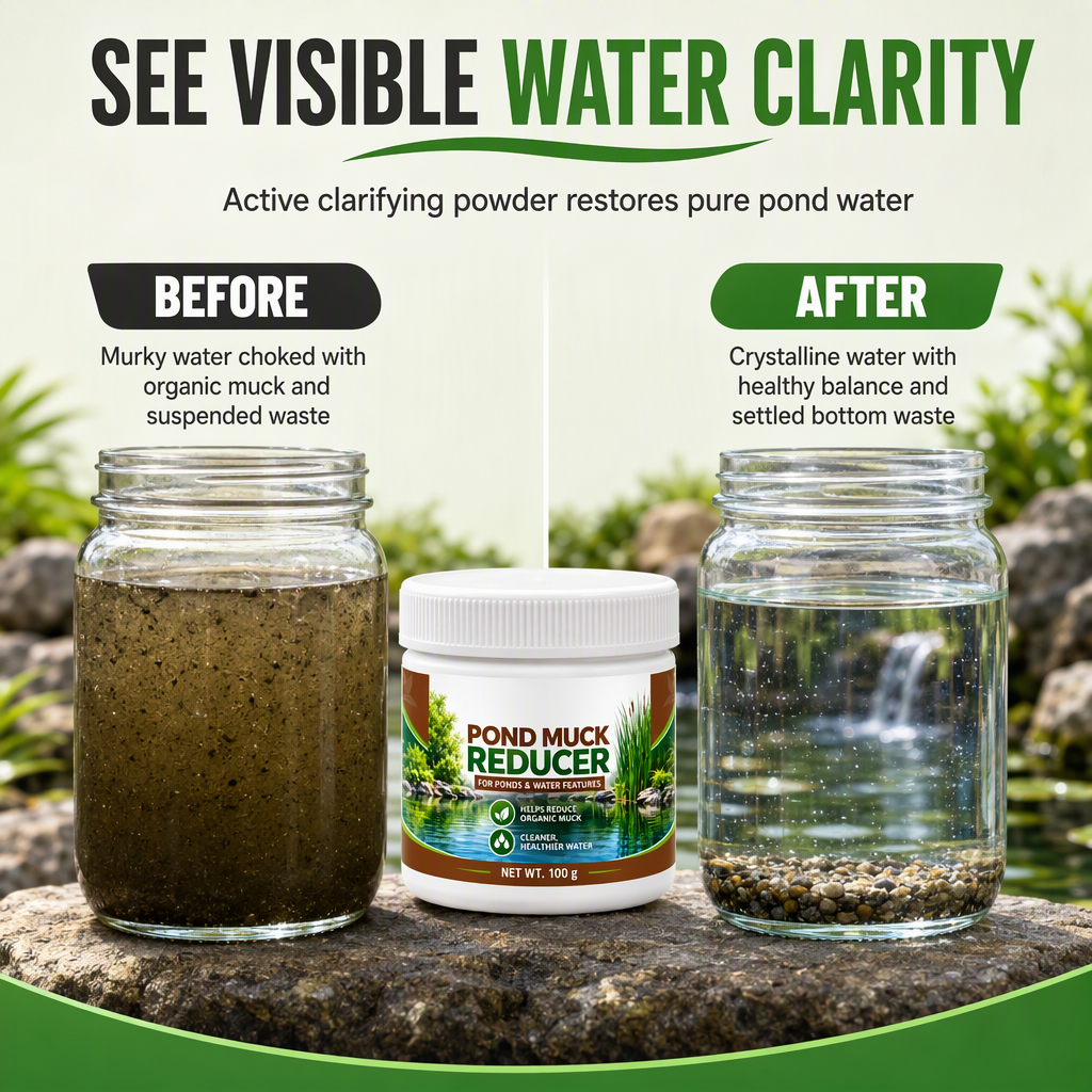 Pond Water Clarifier Powder for Fish Ponds and Pools