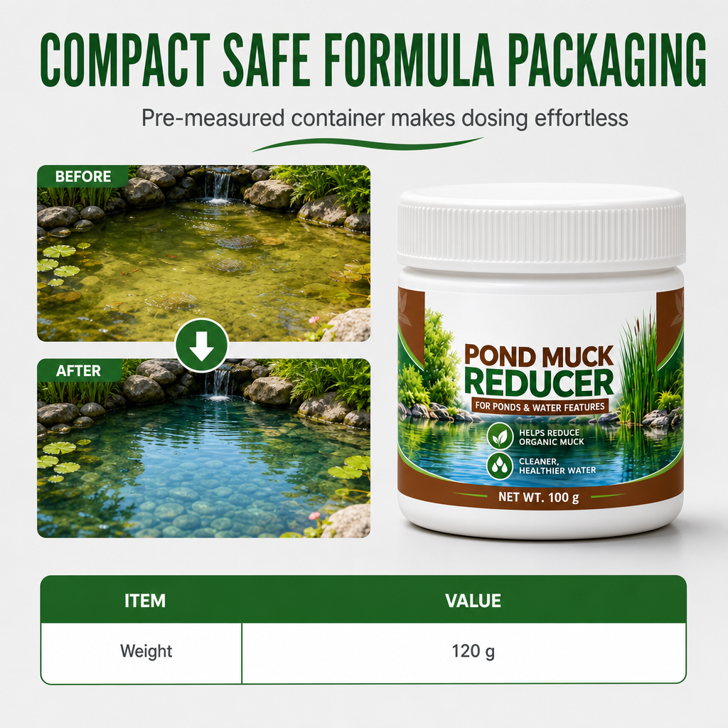 Pond Water Clarifier Powder for Fish Ponds and Pools
