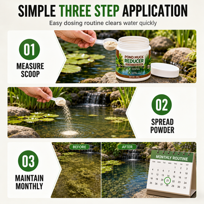 Pond Water Clarifier Powder for Fish Ponds and Pools