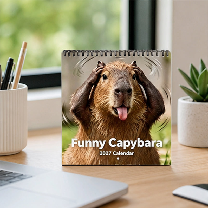 📅Capybara Calendar 2027 | 3 Fun Styles