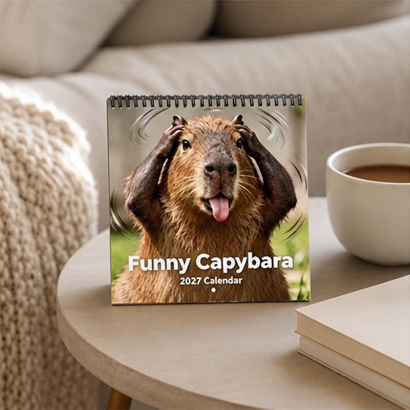📅Capybara Calendar 2027 | 3 Fun Styles