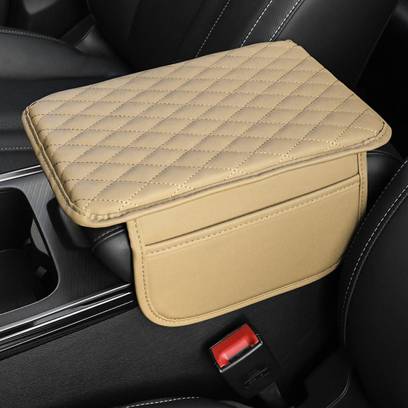 🚘 Car Armrest Cushion with Pocket | 6 Colors
