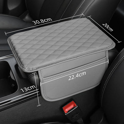 🚘 Car Armrest Cushion with Pocket | 6 Colors