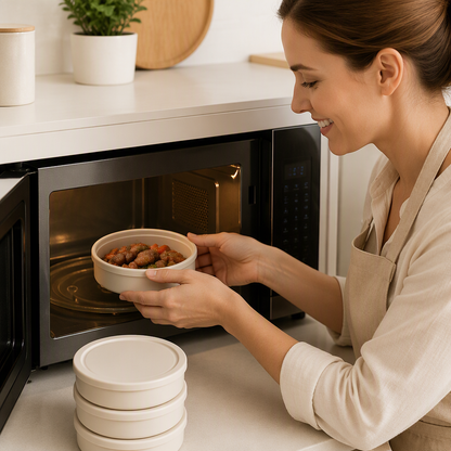 Press Perfect Patties Instantly! Non-Stick Silicone Meat Container