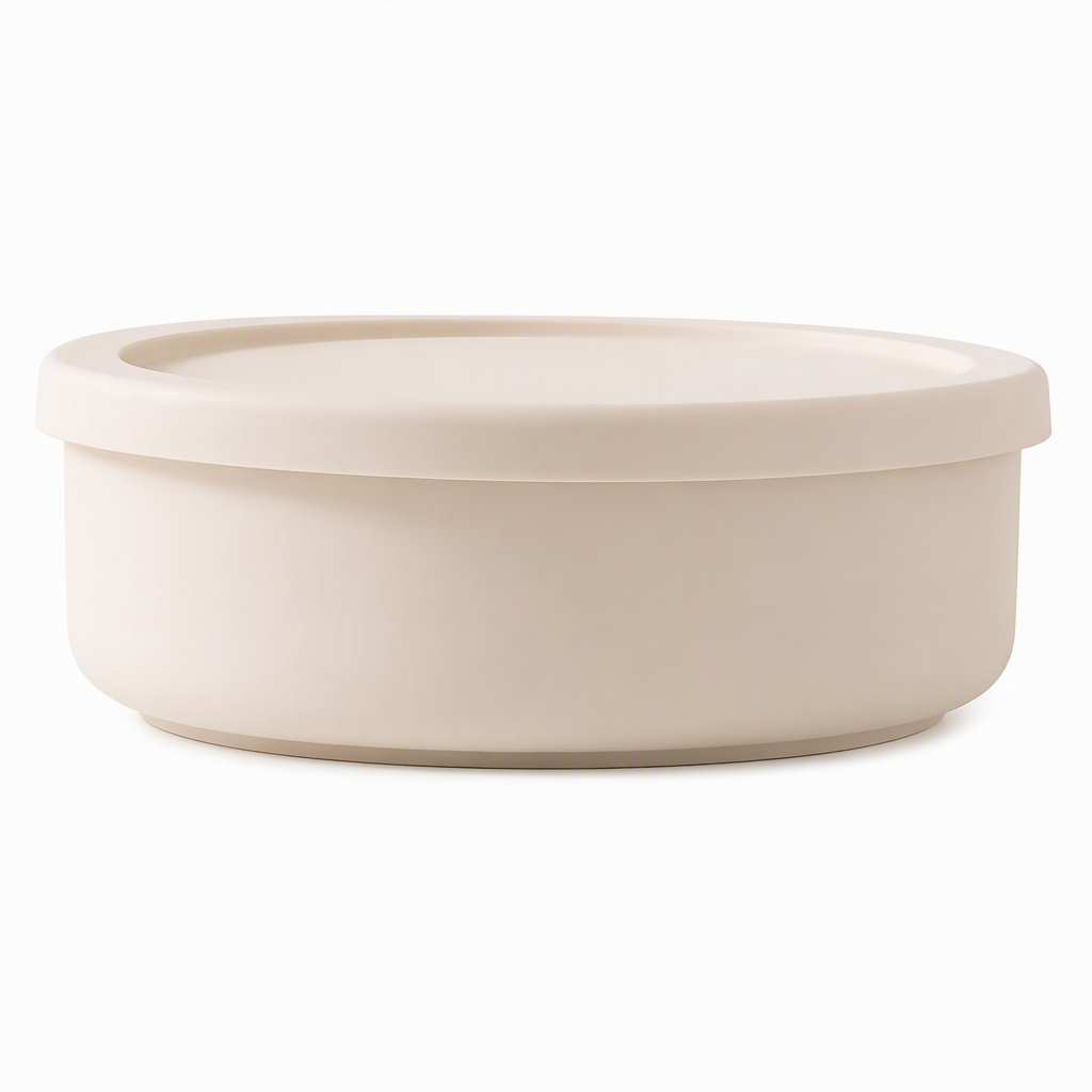 Press Perfect Patties Instantly! Non-Stick Silicone Meat Container