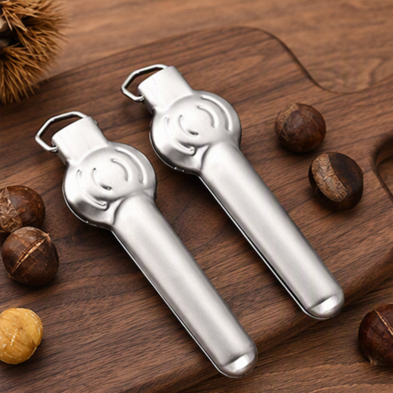 Stainless Steel Nut Cracker and Chestnut Sheller Tool