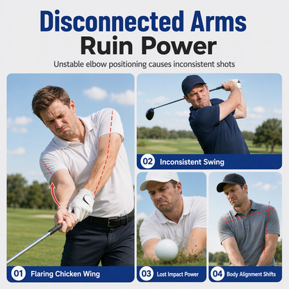 Golf Swing Arm Band - Arm Connection Trainer