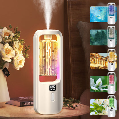 Create Ambiance Instantly! 2-in-1 Wireless Aromatherapy Machine