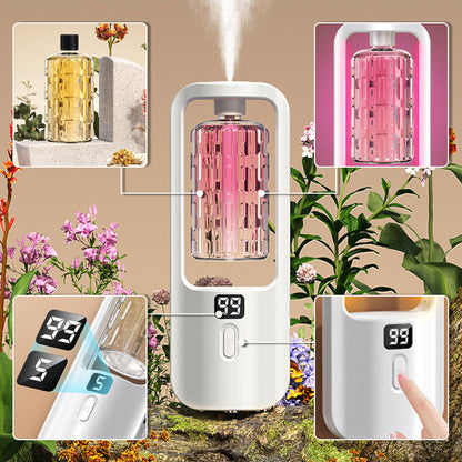 Create Ambiance Instantly! 2-in-1 Wireless Aromatherapy Machine