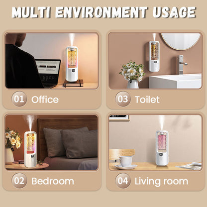 Create Ambiance Instantly! 2-in-1 Wireless Aromatherapy Machine