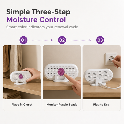 💧 Reusable Mini Moisture Absorber