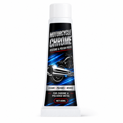Motorcycle Chrome Polishing Paste and Metal Restorer