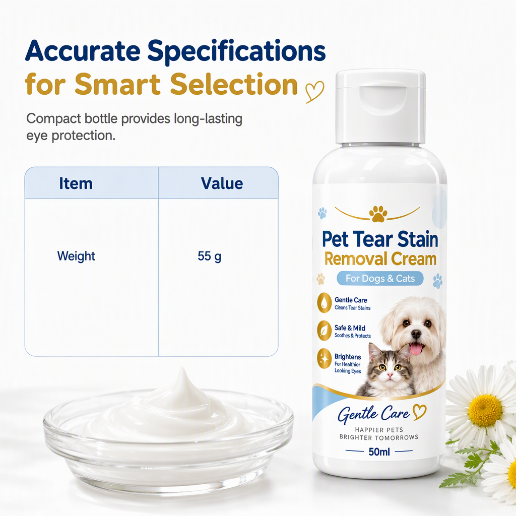 Pet Tear Stain Remover Cream