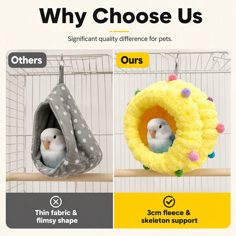 Soft Comfortable Hanging Bird Bed