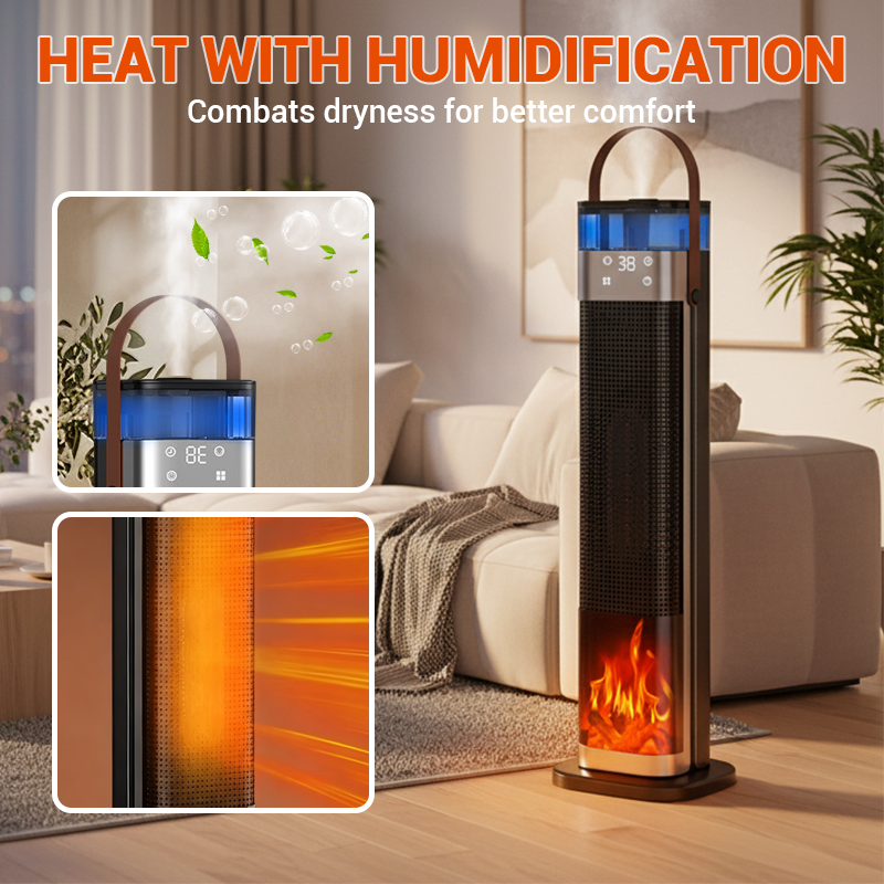 2-in-1 Space Heater & Humidifier