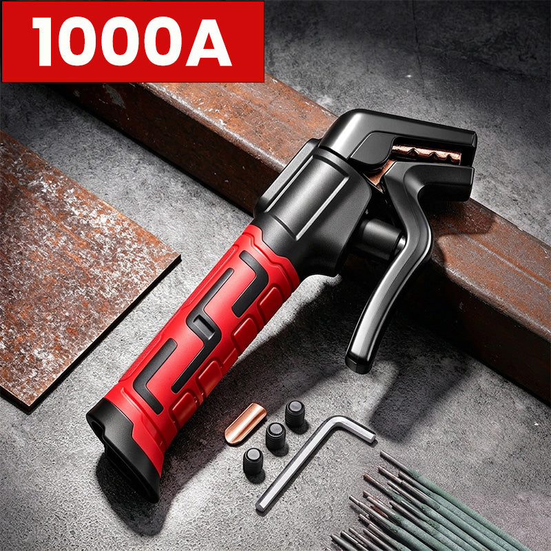 🔧 50% OFF NOW! ⚡ Industrial Welding Clamp – Angled Head, Pure Copper Core & Heat-Resistant Handle – 300A-1000A, Reinforced Jaw 🛡️
