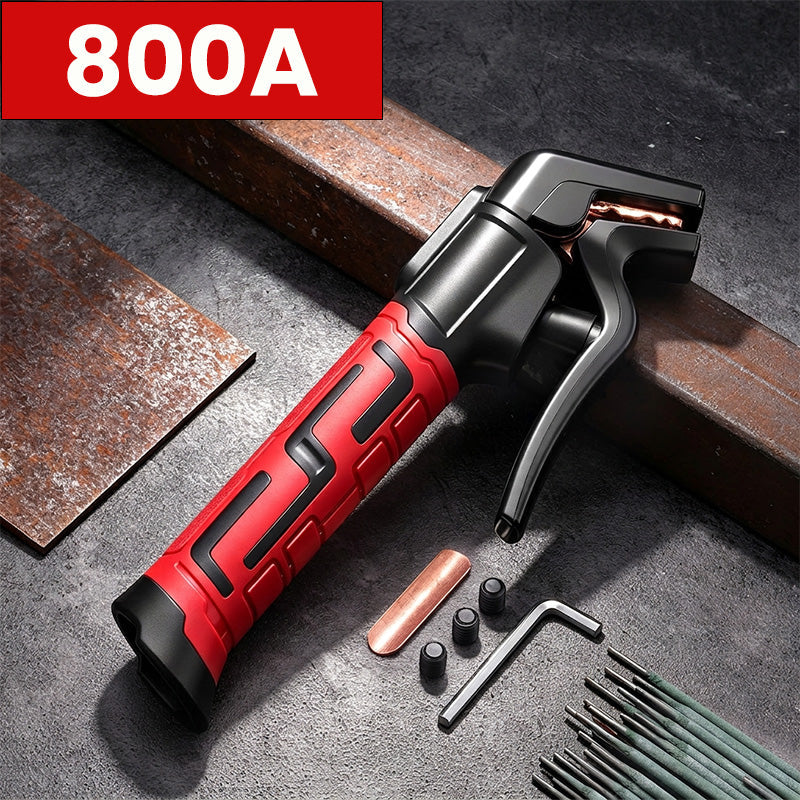 🔧 50% OFF NOW! ⚡ Industrial Welding Clamp – Angled Head, Pure Copper Core & Heat-Resistant Handle – 300A-1000A, Reinforced Jaw 🛡️