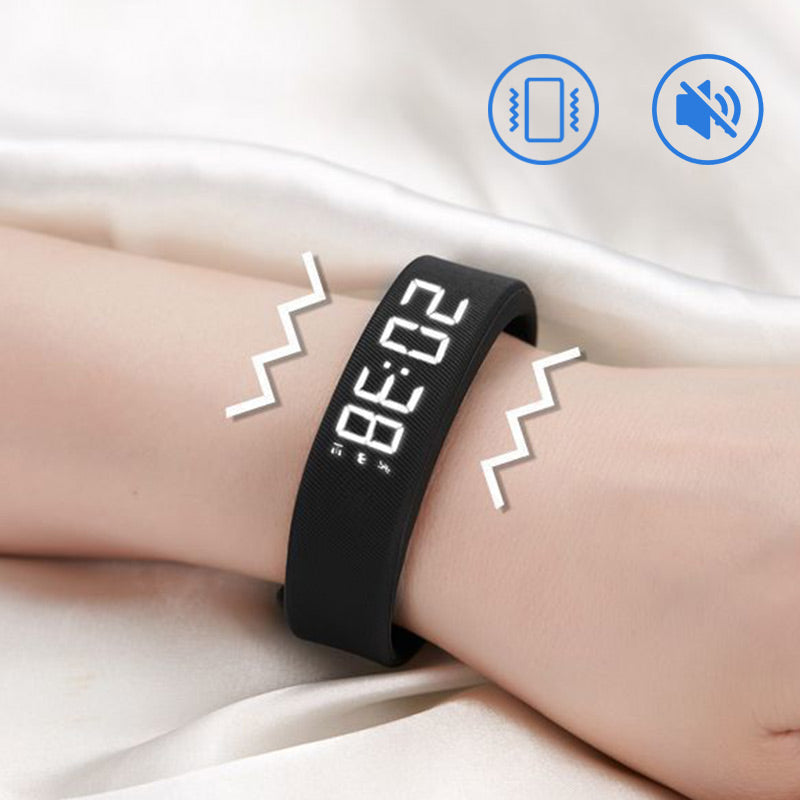 🥰2026 HOT SALE💥💞50K+ SOLD! 💕✨ 50% OFF!🌟Vibrating Alarm Clock Luminous Sports Reminder Watch