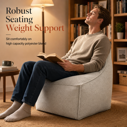 🎁2026 New Arrivals 50% OFF💥⏰Storage Stool Cover: Fill with Clothes, 100kg Support, Wide Zipper, Washable, 45x45x23cm