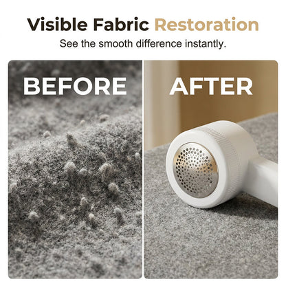 🧶✨ LIMITED-TIME 50% OFF! Portable Fabric Shaver — Honeycomb Mesh, USB Rechargeable 👕