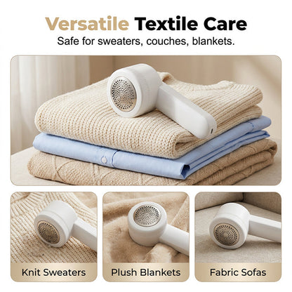 🧶✨ LIMITED-TIME 50% OFF! Portable Fabric Shaver — Honeycomb Mesh, USB Rechargeable 👕