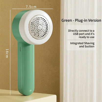 🧶✨ LIMITED-TIME 50% OFF! Portable Fabric Shaver — Honeycomb Mesh, USB Rechargeable 👕
