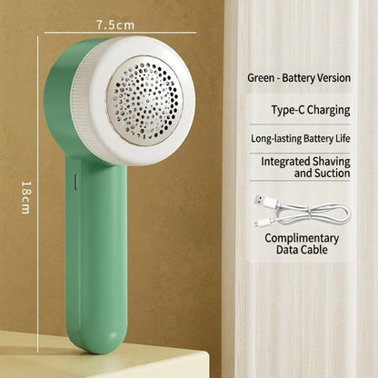 🧶✨ LIMITED-TIME 50% OFF! Portable Fabric Shaver — Honeycomb Mesh, USB Rechargeable 👕