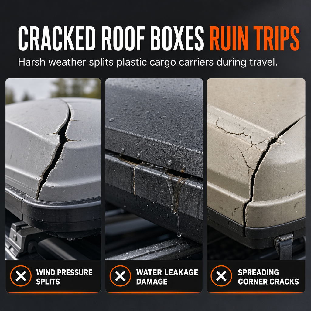Repair Roof Box Cracks Instantly! ABS Crack Filler Cream
