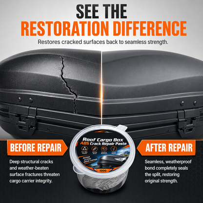 Repair Roof Box Cracks Instantly! ABS Crack Filler Cream