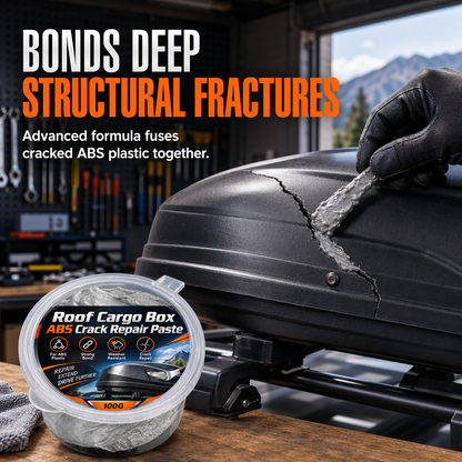 Repair Roof Box Cracks Instantly! ABS Crack Filler Cream