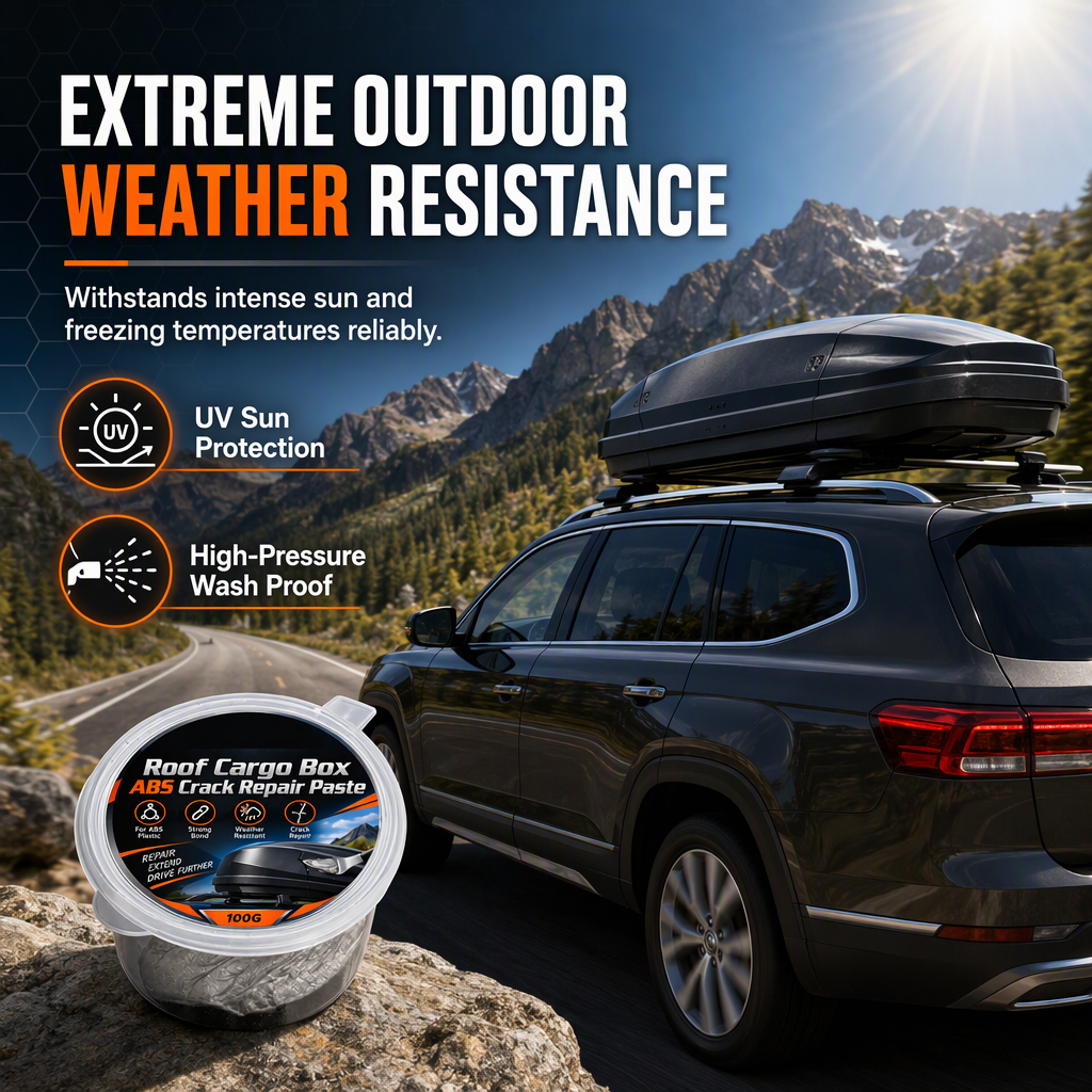 Repair Roof Box Cracks Instantly! ABS Crack Filler Cream