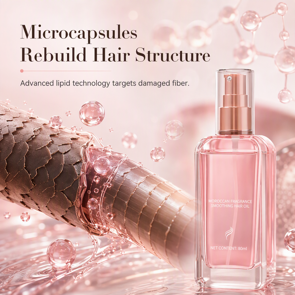 🔥Limited Time Promotion 50% OFF🔥Smooth Damaged Hair Instantly! Moroccan Hair Oil Spray