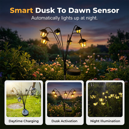 Solar Swaying Pathway Stake Lights