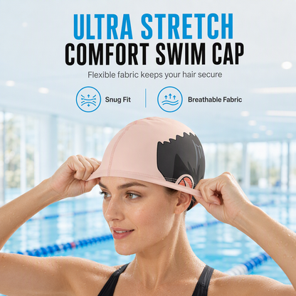 Unisex Funny High Stretch Swim Hat