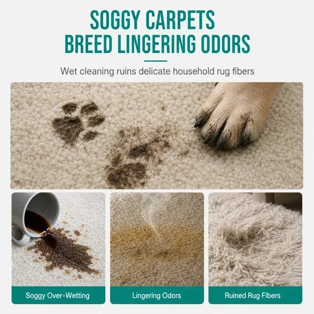 💥 50% OFF! 🛋️ Waterless Fabric Foam Cleaner – Instantly refreshes rugs & sofas ✨