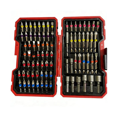 Fix Any Screw Instantly! 83-Piece S2 Steel Screwdriver Bit Set
