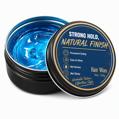 💈50% OFF NOW! Cologne Scented Men's Hair Wax Pomade 130g, Matte Finish Strong Hold Volumizing Hair Styling Wax, Water Soluble Long Lasting Hair Paste