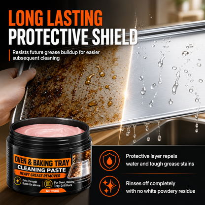 🔥Limited Time Promotion 50% OFF🔥Erase Burnt Grease Instantly! Heavy-Duty Cleaning Paste