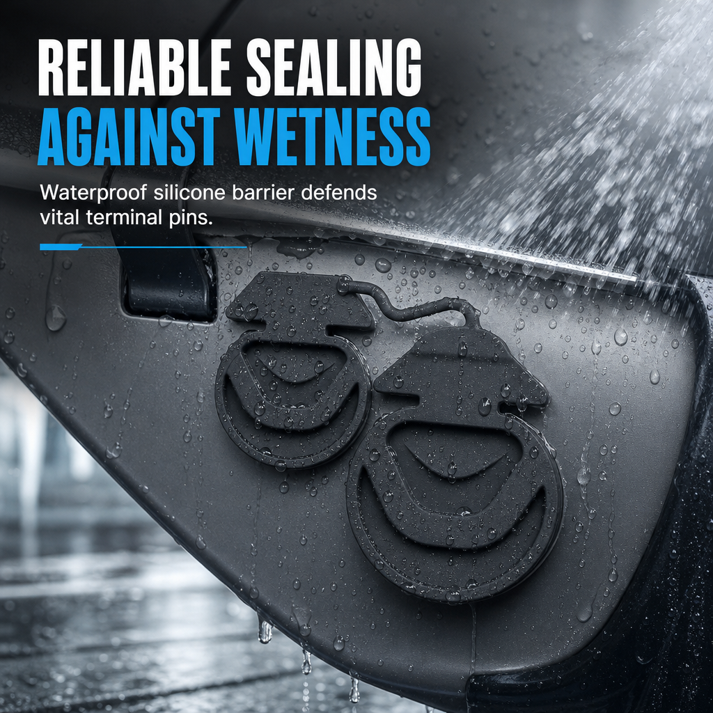Protect Charging Ports Instantly! Waterproof Silicone Dust Cover with Tether