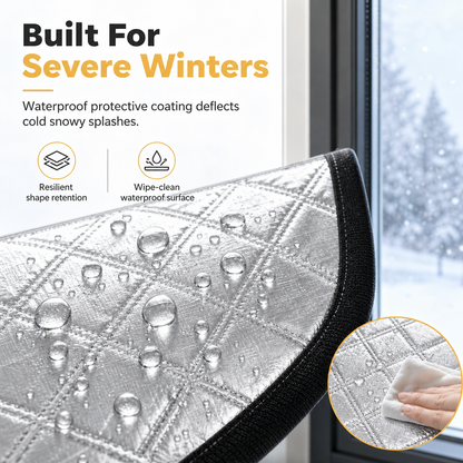 💥Graphene Thermal Insulated Window Curtain for Winter Windproofing