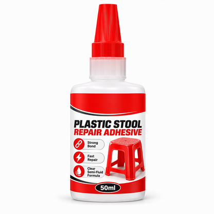 Repair Plastic Cracks Instantly! Clear Adhesive
