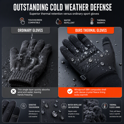 🧤 LIMITED-TIME 49% OFF! ❄️ High-quality Thermal Gloves – Warm, Touchscreen, Non-slip ✨