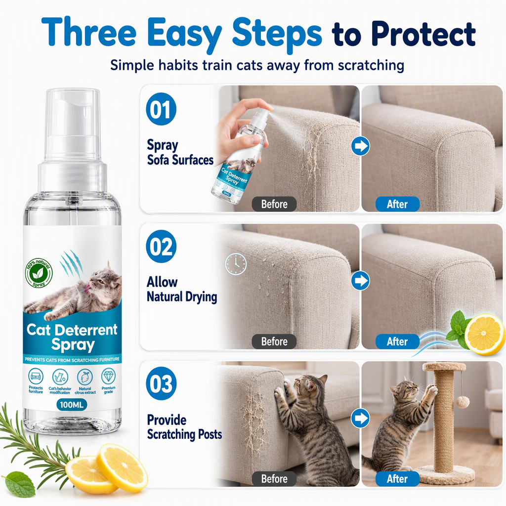 🐱 Cat Scratch Deterrent Spray | 50/100ml